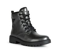 Geox Girl's J Casey Girl G Ankle Boots, Dk Grey Black, 13 UK