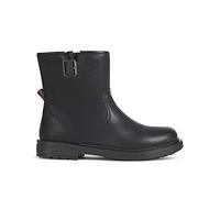 Geox Girls J Eclair Ankle Boots, Black, 13 UK