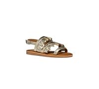 Geox Girls J Eolie Sandal, Platinum, 4.5 UK