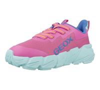 Geox Girls J Flexyper Fast Sneaker, Fuchsia Watersea, 1.5 UK
