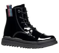 Geox Girls' J Gillyjaw GirlAnkle Boot, Black multi-coloured, 3 UK