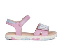 Geox J Sandal Haiti Girl, Dk Pink Sky, 11 UK Child