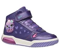 Geox Girl's J Inek Girl C Sneakers, Violet Fuchsia, 5 UK Child