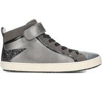 Geox Girl's J Kalispera Girl M Sneakers, Black I, 10 UK Child