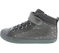 Geox Girls J Kalispera Sneakers, Grey, 2.5 UK Child
