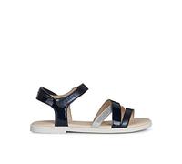 Geox Girls J Karly Sandals, Navy, 4 UK