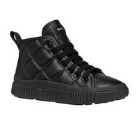Geox Girl's J Laquinny Girl B Sneaker, Black a, 5 UK
