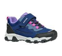 Geox Girls J Magnetar G. B ABX Sneaker, Blue, 0 UK