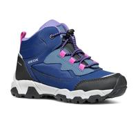 Geox Girls J Magnetar G. B ABX Sneaker, Blue, 0 UK