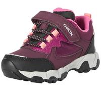 Geox Girls J Magnetar G. B ABX Sneaker, Bordeaux, 9 UK Child