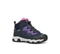 Geox Girls J Magnetar G. B ABX Sneaker, Navy Violet, 1 UK