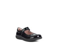 Geox Girl's J Naimara A School Shoe in Black | Size: Infant 11 Geox Black Infant 11