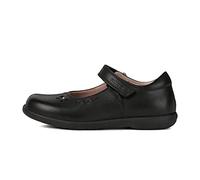 Geox Girls J Naimara Ballerina, Black, 1.5 UK Child
