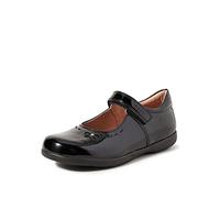 Geox Girls Ballerina J Naimara - Black - UK 11