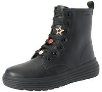 Geox Girls' J Phaolae GirlAnkle Boot, black, 1.5 UK