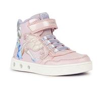 Geox Girl's J Skylin Sneaker, Pink Lilac, 1
