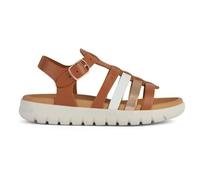 Geox Girls J Soleima Gir Sandal, Brandy Copper, 11 UK Child