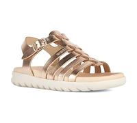 Geox Girls J Soleima Gir Sandal, Copper, 3 UK