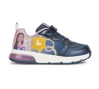 Geox Girls' J Spaceclub Girl A Trainers, Navy Lavender, 1.5 UK