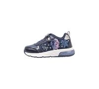 Geox Girls J Spaceclub Sneakers, Navy Platinum, 2.5 UK Child