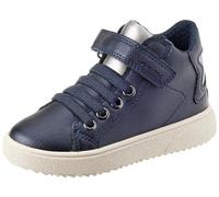 Geox Girl's J Theleven E Sneaker, Navy, One Size