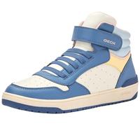 Geox Girl's J Washiba Girl a Sneaker, Avio Lt Yellow a, 1 UK