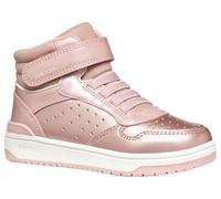Geox Girl's J Washiba Girl a Sneaker, Pink, 4.5 UK