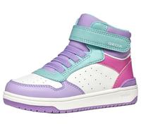 Geox Girls J Washiba Sneaker, Multicolored B, 9 UK Child