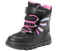 Geox Girls' J Willaboom Girl B A Ankle Boot, Black multi-coloured, 10 UK