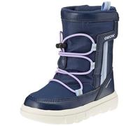 Geox Girls' J Willaboom Girl B A Ankle Boot, Navy Sky, 8.5 UK