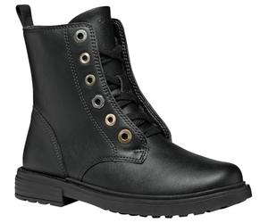 Geox Girls Jeclairgirl Ankle Boot, Black, 8.5 UK