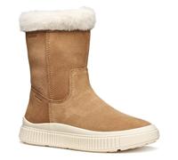 Geox Girls Jlaquinnygirlwpf Knee High Boot, Brown, 12.5 UK