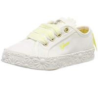 Geox Girl's Jr Ciak Girl Low Top Sneakers, White White C1000, 1 UK