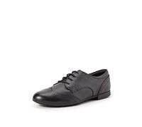 Geox Girls Jr Plie' B Shoes, Black, 6 UK Child