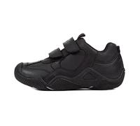 Geox Kids' Wader Riptape Trainers, Black