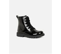 Geox Girl's Junior Shatlax Girls Boots - Black - Size: 2.5 (older)/F (Standard)