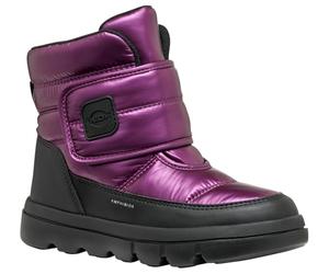 Geox Girls Jwillaboomgirlba Ankle Boot, Black, 12.5 UK