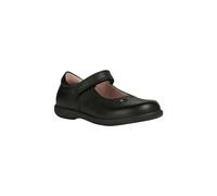 (1.5 UK, Black) Geox Girls Naimara Ballerina Leather Mary Janes