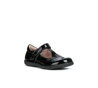 Geox Girls Naimara T-Bar Leather Ballerina Flats FS8630