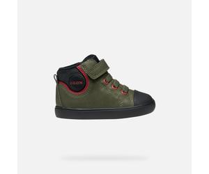GEOX Gisli Toddler Boy Dark Green/black, Size: 20