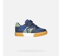 Geox Baby Boys' B Gisli Boy ASneaker, Navy Olive, 6 UK