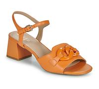 Geox Heeled sandals D55YQC000TUC2008 in Orange 5