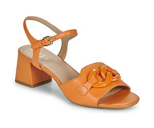 Geox Heeled sandals D55YQC000TUC2008 in Orange 5