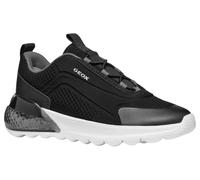 Geox J ACTIVART ILLUMINUS Sneaker, Black, 6 UK Child