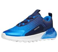 Geox J ACTIVART ILLUMINUS Sneaker, Navy/Sky, 0.5 UK