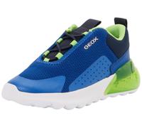 Geox J ACTIVART ILLUMINUS Trainers, Royal/Green, 35 EU