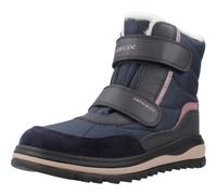 Geox J ADELHIDE Girl B AB Ankle Boot, Navy, 3 UK