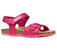 Geox J Adriel Girl C Sandal, DK Fuchsia, 38 EU