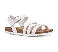 Geox J Adriel Girl F Sandal, White, 10 UK Child
