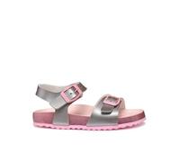 Geox J Adriel Girl I Sandal, Pink/Silver, 37 EU